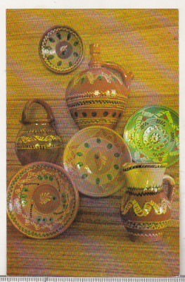 bnk cp Muzeul din Suceava - Ceramica de Radauti - uzata foto