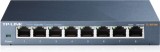 SWITCH TP-LINK 8 porturi Gigabit. carcasa metalica &quot;TL-SG108&quot; (timbru verde 2 lei)