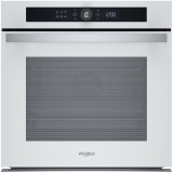 Cuptor incorporabil Whirlpool WOI4S8CM1SWA, Electric, 73 l, Autocuratare catalitica, Tehnologie al 6-lea simt, Casa A+, Alb