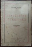 Cumpara ieftin VASILE BUCUR - DEVELOPARI INTERIOARE (VERSURI) [ORADEA, 1939/DEDICATIE-AUTOGRAF]