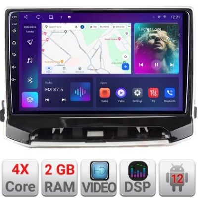 Navigatie Jeep Compass 2021- dedicata Android radio gps internet 2+32 kit-compass2021+EDT-E210v2 CarStore Technology foto