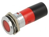 Lampă LED Roșie Control 230V &Oslash;22mm