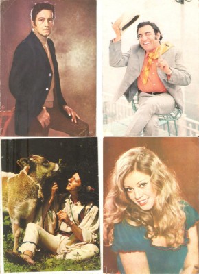 Lot carte postala actori romani foto