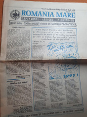 ziarul romania mare 27 decembrie 1996-numar cu ocazia anului nou foto