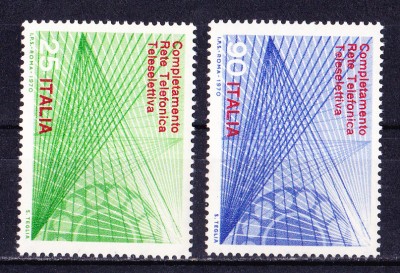 TSV$ - 1970 MICHEL 1323-1324 ITALIA MNH/** LUX foto