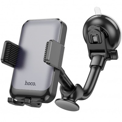 Suport Auto HOCO H27, 4.7inch - 7inch, Negru foto