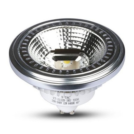 Spot LED GU10 12W AR111 3000K alb cald