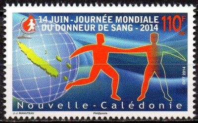 NOUA CALEDONIE 2014, Medicina, serie neuzată, MNH foto