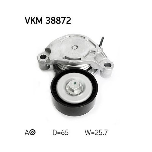 SKF rola intinzator, curea transmisie