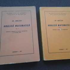 GH Siretchi - Analiza matematica. Notiuni si exercitii Exercitii avansate2 VOL