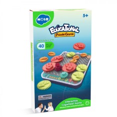 Joc interactiv educativ cu roti dintate, logica si mecanica, 5+ ani