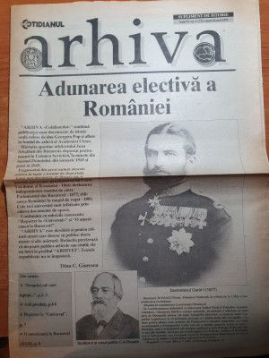 cotidianul arhiva-supliment istorie 26 mai 1995-carol I,ferdinand,regina maria foto