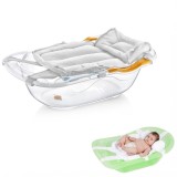 Salteluta Hamac Cadita Bebelusi BabyJem, 0+ Luni, Confortabil, Sigur, Material Uscare Rapida, Alb