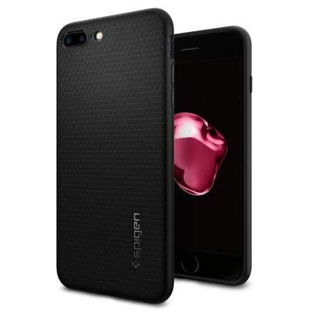 Husa iPhone 7 Plus 8 Plus Negru LA Spigen