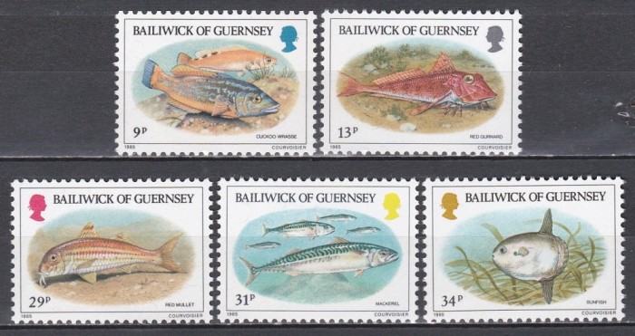 Guernsey 1985 - Pești, MNH
