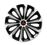 Set 4 capace roti Extra strong silver R14 pentru gama auto Mitsubishi, Autohelix MSA