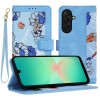 Husa Portofel Techsuit FlipCraft Bleu pentru Samsung Galaxy A26 A266, Protectie Completa, Inchidere Magnetica