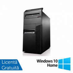 Calculator Lenovo Thinkcentre M93 Tower, Intel Pentium G3220 3.00GHz, 4GB DDR3, 250GB SATA + Windows 10 Home foto