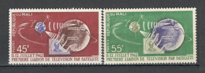 Mali.1962 Cosmonautica-Transmisiune de televiziune prin satelit DM.16 foto