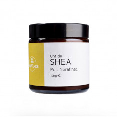 Unt de Shea organic, pur, nerafinat, Trio Verde, 100g foto