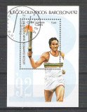 Cuba 1991 Sport, perf. sheet, used AA.039, Stampilat
