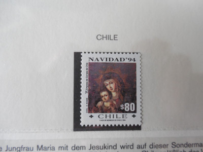 Chile-Craciun-serie completa ,nestampilate MNH foto