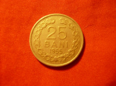 Moneda 25 Bani 1955 , nichel , cal. F.Buna foto