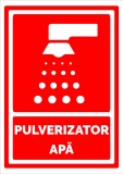 Semn pentru pulverizator apa