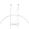 Cablu de Date Type-C la Type-C pentru Realme GT Neo 5, 1m, 240W - Baseus (P10365200211-02) - Moon White