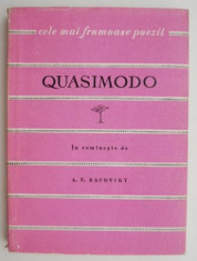 Versuri ? Quasimodo foto