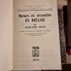 MOEURS ET SEXUALITE EN OCEANIE - MARGARET MEAD