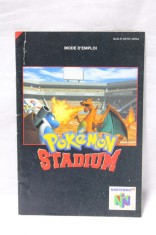 Manual joc Nintendo 64 N64 - Pokemon Stadium - limba franceza