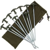 NGT Bivvy Pegs in Case 10 x 30cm