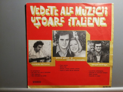 Vedete ale Muzicii Usoare Italiene - Selectii(ede 0812/Electrecord) - VINIL/NM+ foto