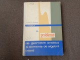 Stoka I. Marius - Culegere de probleme de geometrie analitica si elemente de algebra liniara