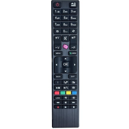 RC4876-RC4862B Telecomanda pentru LCD/LED HITACHI, TELEFUNKEN, DUAL, TELETECH, HORIZON, DIGIHOME