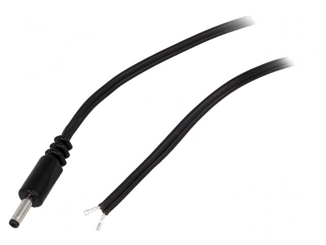 Cablu Alimentare DC Mufă Dreaptă Negru 1,5m 2x0,5mm2
