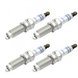 Cumpara ieftin Set 4 bujii scanteie Bosch pentru Hyundai Elantra V, Genesis, i30, ix35, i40, Santa Fe, Sonata, Kia Ceed, Optima, Rio, Sorento, Soul, Sportage, Suzuki
