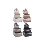 Cumpara ieftin Set 16 cosuri depozitare 15 x 15 x 9,5, 20 x 20 x 12, 25,5 x 25,5 x 13, 30 x 30 x 15 cm