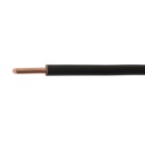 Cabluri FY H07V-U 4 mm&sup2; cupru negru - 25 m