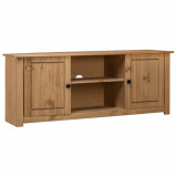 Cumpara ieftin Comodă TV, 120 x 40 x 50 cm, lemn masiv de pin, gama Panama