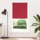 vidaXL Jaluzea cu role opace Roșu 90x230 cm Lățime material 85,7 cm