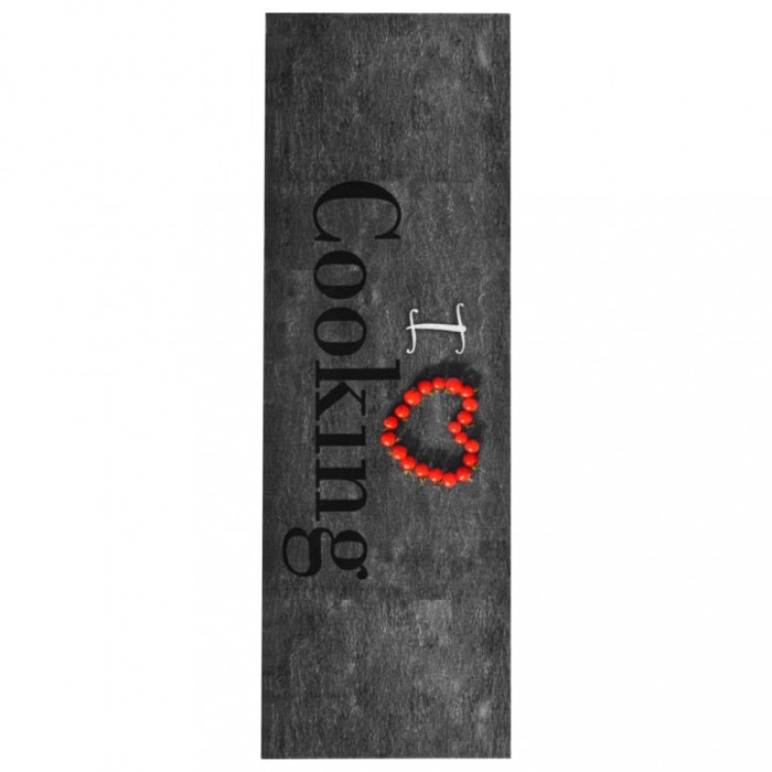 Gossi covoras de bucatarie, lavabil, model cooking, 45x150 cm