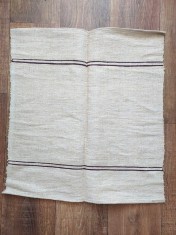 Prosop stergar vechi taranesc de canepa 56cm x 50cm
