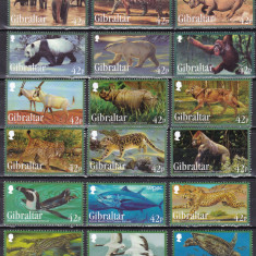 Gibraltar 2011/12/13 fauna 3 serii + 3 blocuri MNH w68 2 poze