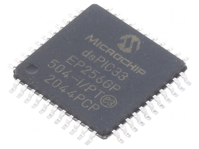 Microcontroler dsPIC 256kB 32kB SRAM TQFP44 DSPIC 0,8mm