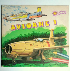 Avioane 1 - Carte de colorat foto