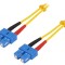 Patch Cord Fibră Optică OS2 SC/UPC 10m LSZH