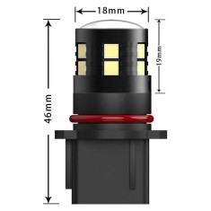 Set de 2 becuri led Xentech Light M1 P13w , W21W/5W , P21w/5w 3030 15 smd canbus 6000K - P13W