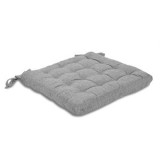 Cumpara ieftin Perna Scaun Bumbac Gri 40x40 cm